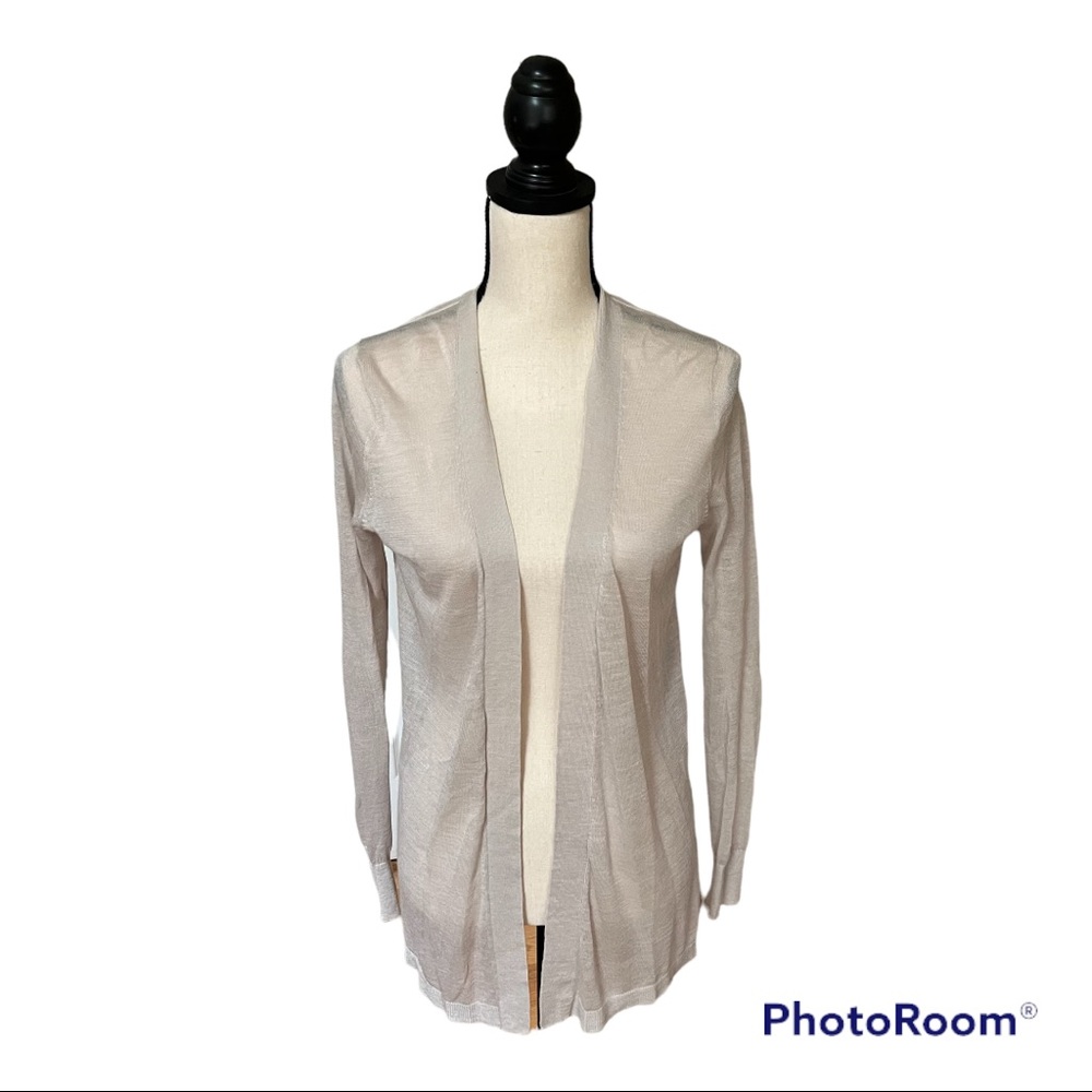 LOFT | Lightweight Cream Cardigan Perfect for Layering Size XS